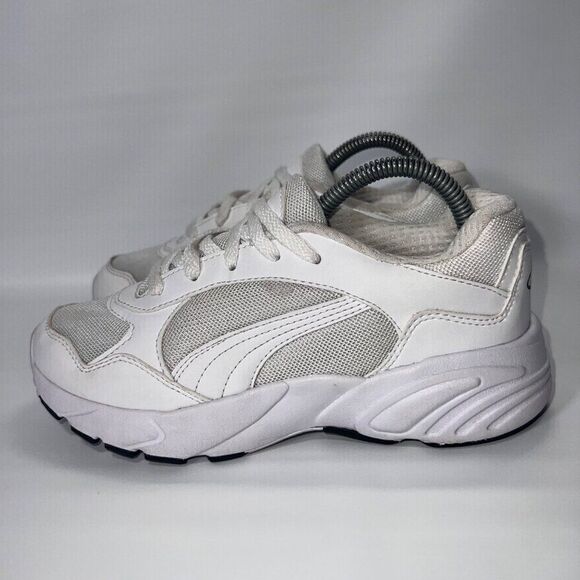 Puma RS Connect Trainers Triple White 369751-03 Youth 3.5 - Picture 2 of 11